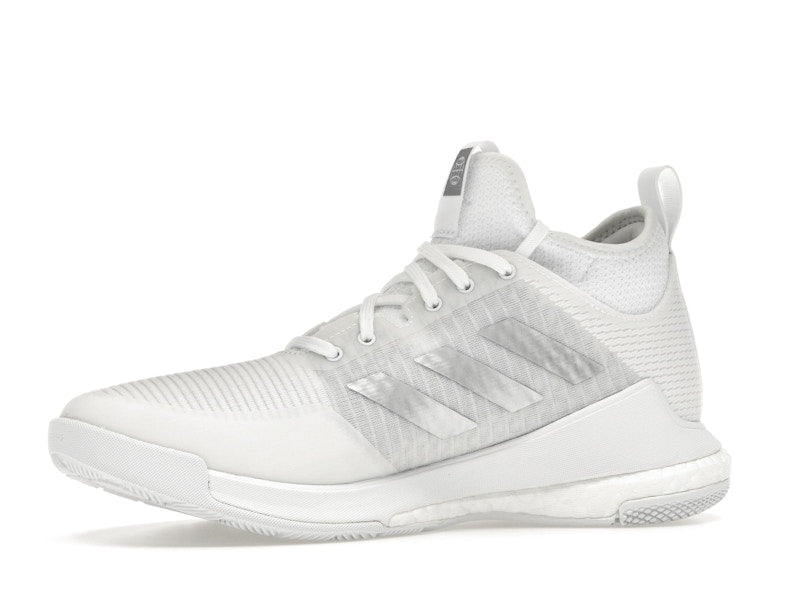adidas Crazyflight Mid Cloud White Silver Metallic Grey (Women's)