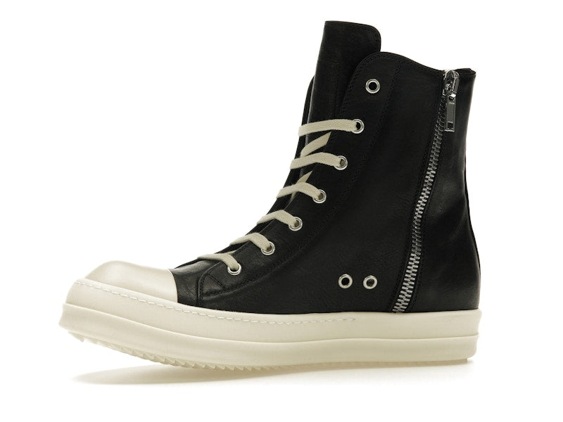 Rick Owens Lido High Sneaks Black Milk