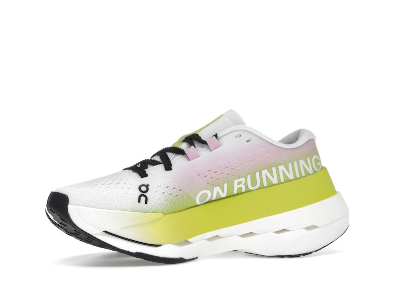 On Running Cloudboom Max Lime Raspberry (Women's)