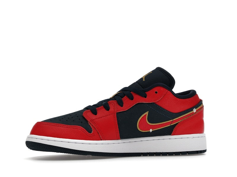 Jordan 1 Low Armory Navy Sport Red (GS)