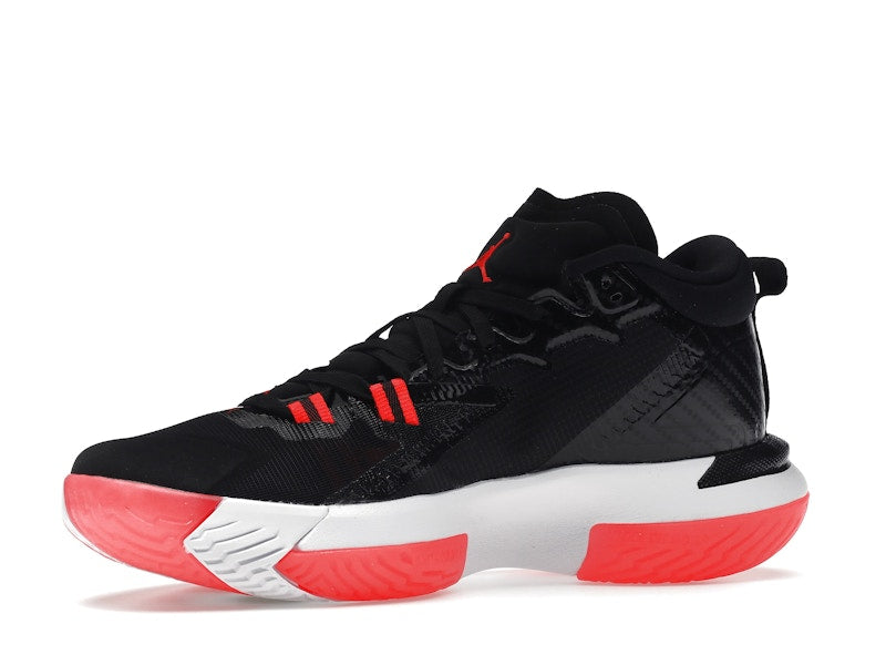 Jordan Zion 1 Black White Bright Crimson