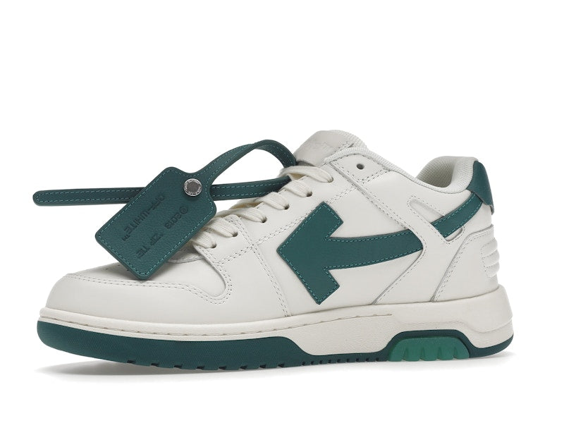 OFF-WHITE Out Of Office OOO Low Tops White Green (FW22)