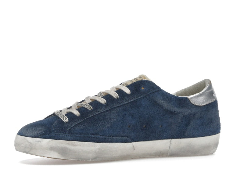 Golden Goose Super-Star Aviator Blue Cream Silver