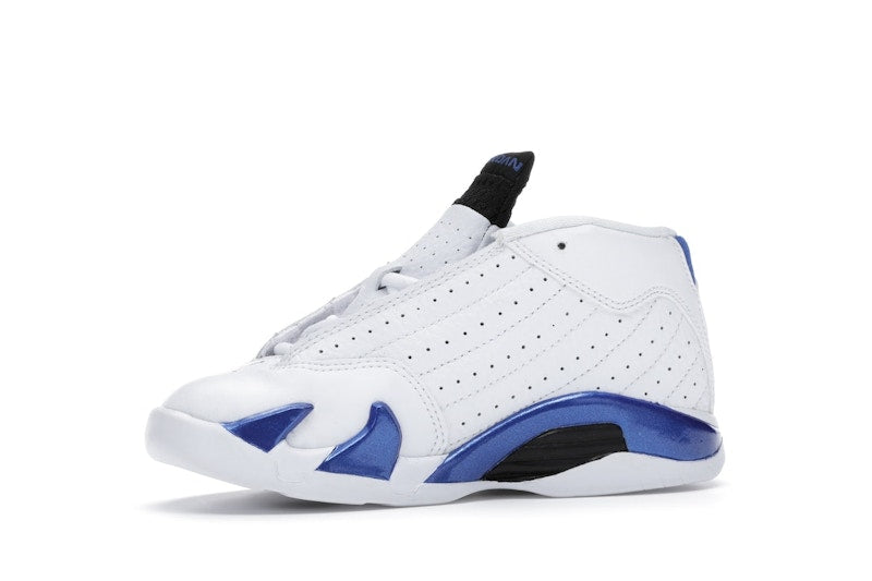 Jordan 14 Retro White Hyper Royal (TD)