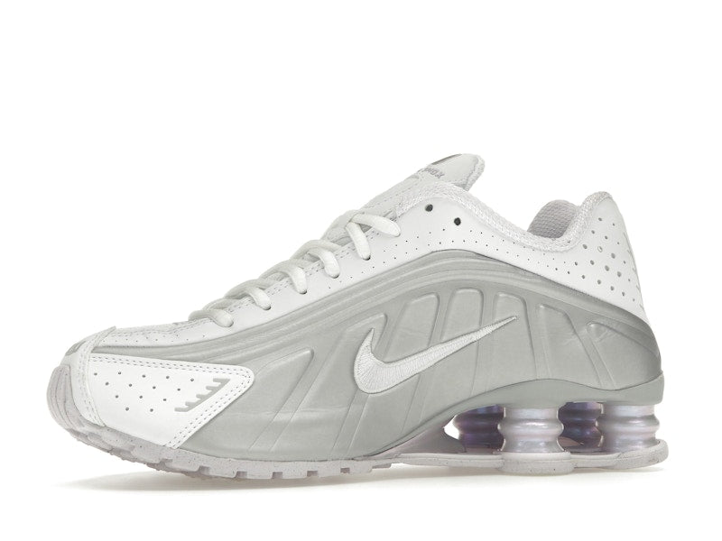 Nike Shox R4 White Metallic Platinum Barely Grape (Women's)