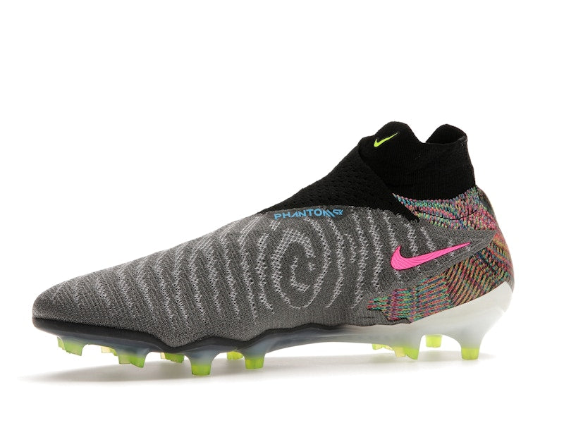 Nike Gripknit Phantom GX Elite Dynamic Fit Fusion FG Black White Blue Glow Volt