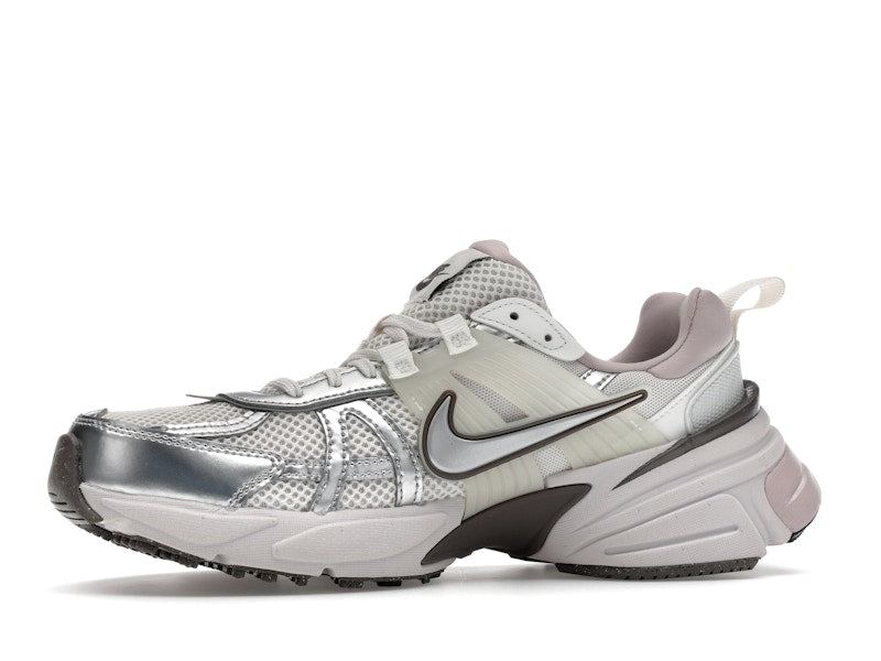 Nike V2K Run Platinum Tint Summit White Cave Stone Metallic Silver (Women's)