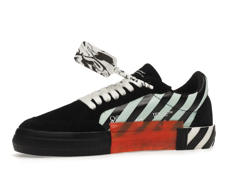 OFF-WHITE Vulc Low Black Blue Arrow