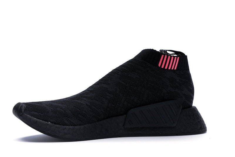 adidas NMD CS2 Triple Black Shock Pink