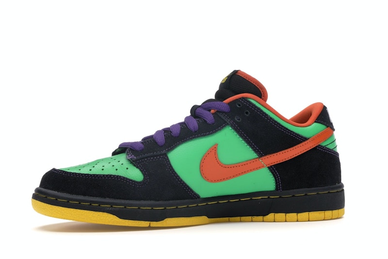 Nike SB Dunk Low Green Spark Hoop Orange