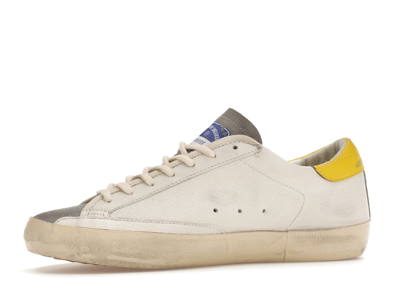 Golden Goose Super-Star White Orange Yellow