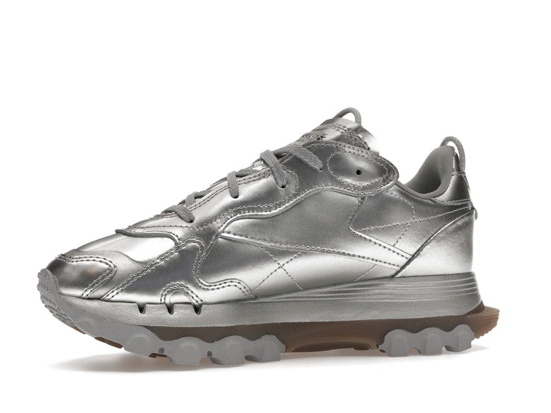 Reebok Classic Leather Cardi B Silver Metallic (Women's)