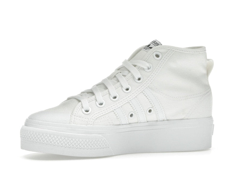 adidas Nizza Platform Mid Cloud White (Women's)