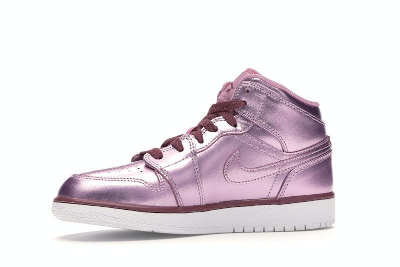 Jordan 1 Mid Pink Rise (GS)