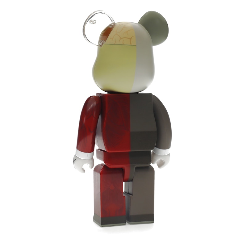 KAWS Bearbrick Dissected 400% Brown