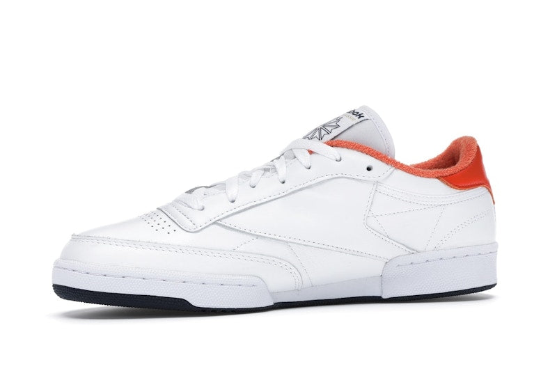 Reebok Club C 85 Eric Emanuel White Orange Navy