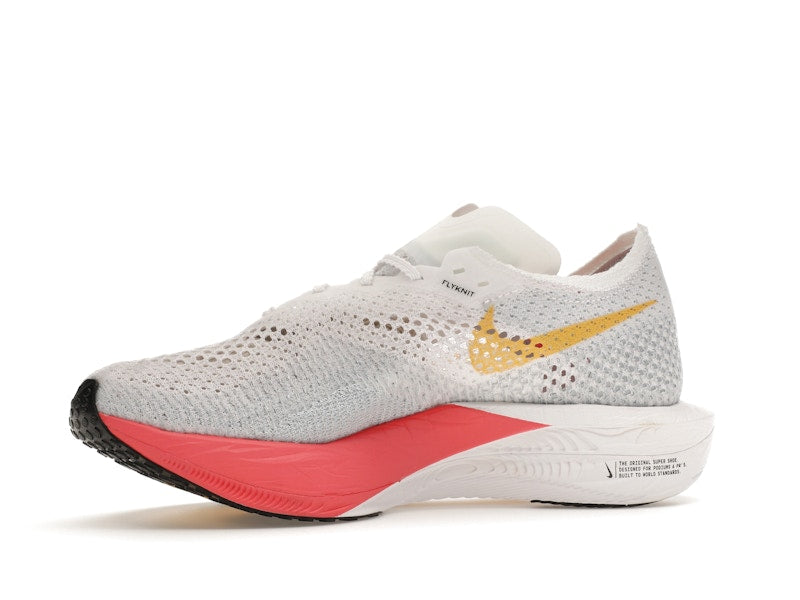 Nike ZoomX Vaporfly 3 White Topaz Gold Sea Coral (Women's)