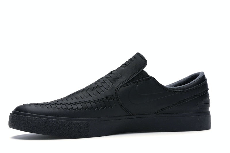 Nike SB Zoom Stefan Janoski Slip RM Crafted Woven Black