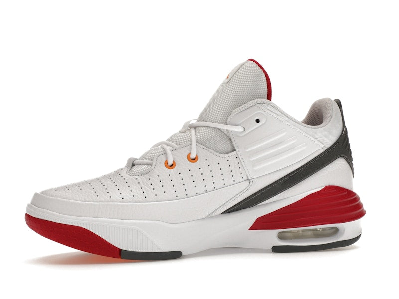 Jordan Max Aura 5 White Cardinal Red