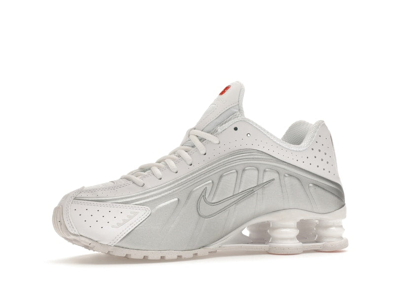 Nike Shox R4 White Metallic Silver (Women's)