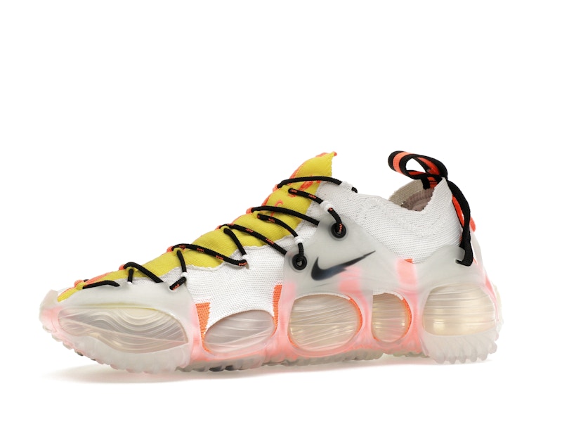 Nike ISPA Link Axis White Total Orange Sonic Yellow