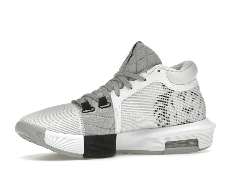 Nike LeBron Witness 8 White Light Smoke Grey