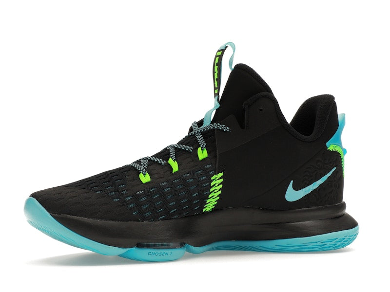 Nike LeBron Witness 5 Black Light Blue Fury