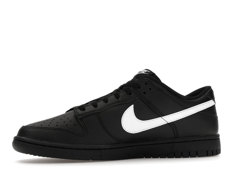 Nike Dunk Low Black White Swoosh