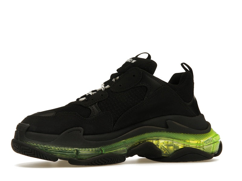 Balenciaga Triple S Black Yellow Fluo