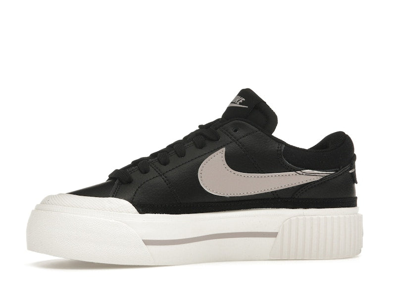 Nike Court Legacy Lift Black Sail Platinum Violet (Women's)