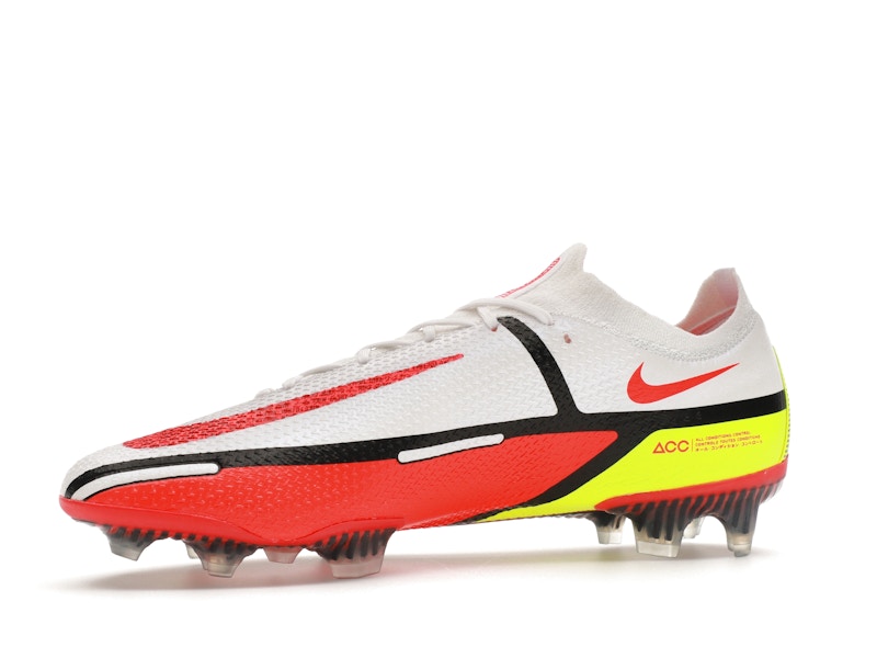 Nike Phantom GT2 Elite FG White Volt Black Bright Crimson