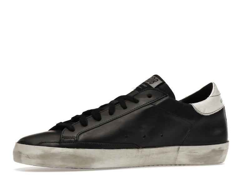Golden Goose Super-Star Black White Leather