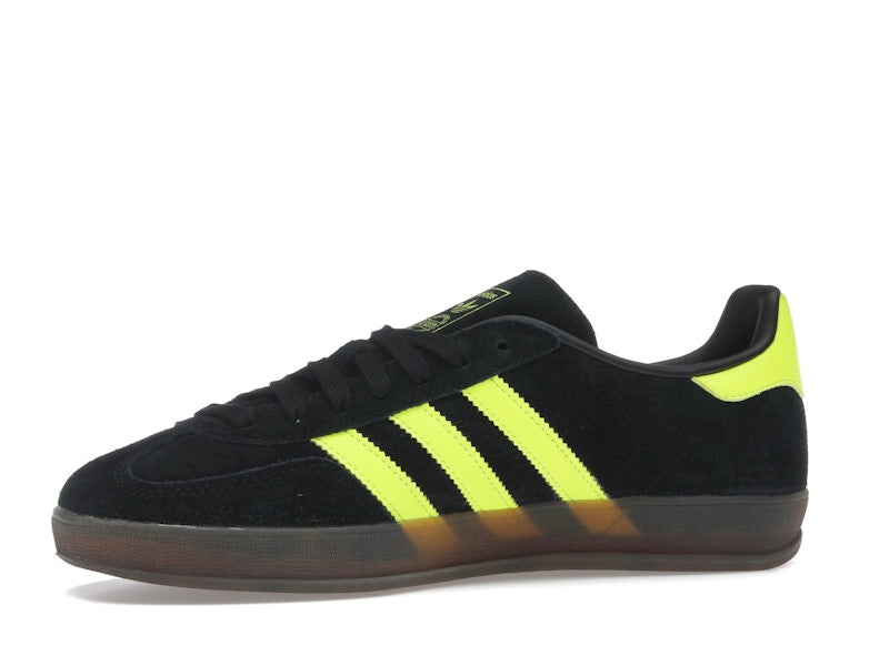 adidas Gazelle Indoor Core Black Solar Yellow Cloud White