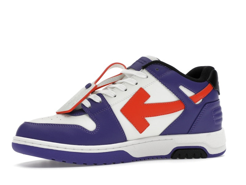 OFF-WHITE Out Of Office OOO Low Tops White Purple Orange