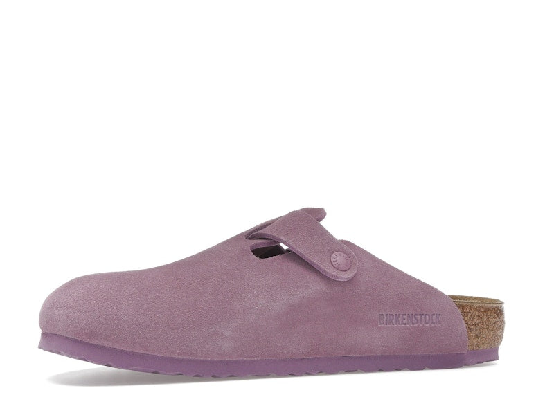 Birkenstock Boston Suede Leather Mauve