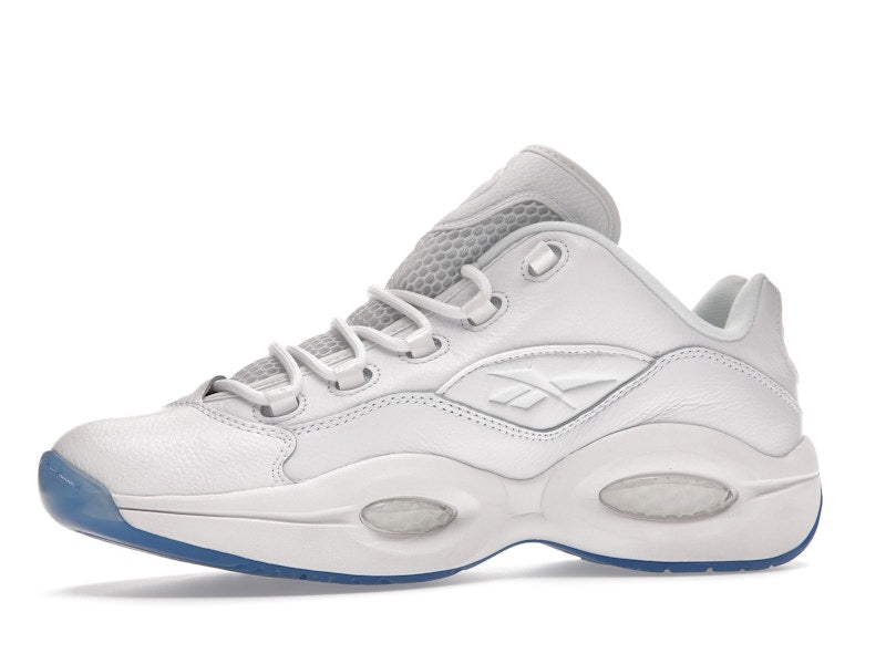 Reebok Question Low White Clear Blue Sole