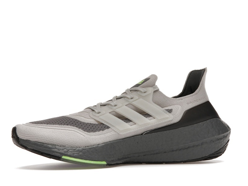 adidas Ultra Boost 21 Metal Grey Signal Green