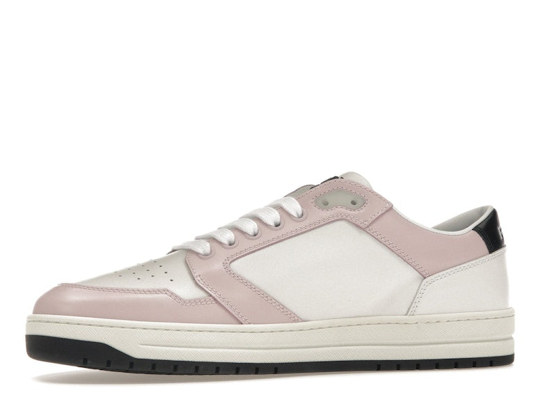 Prada District Sneaker White Pink Perforated Leather (Women's)