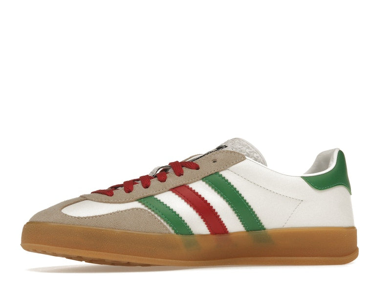 adidas x Gucci Gazelle White Green Red