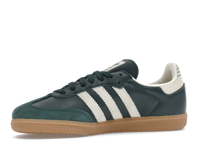 adidas Samba OG Shadow Green Cream White Gold Metallic