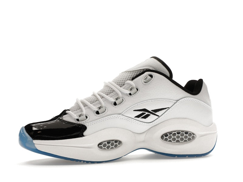 Reebok Question Low White Black Toe