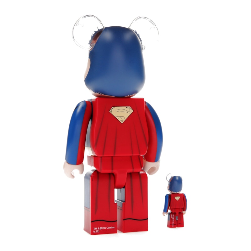 Bearbrick Superman (Batman: Hush Ver.) 100% & 400% Set