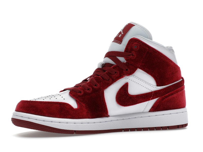 Jordan 1 Mid SE Red Velvet (Women's)