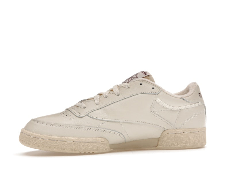 Reebok Club C 85 Chalk Alabaster Maroon