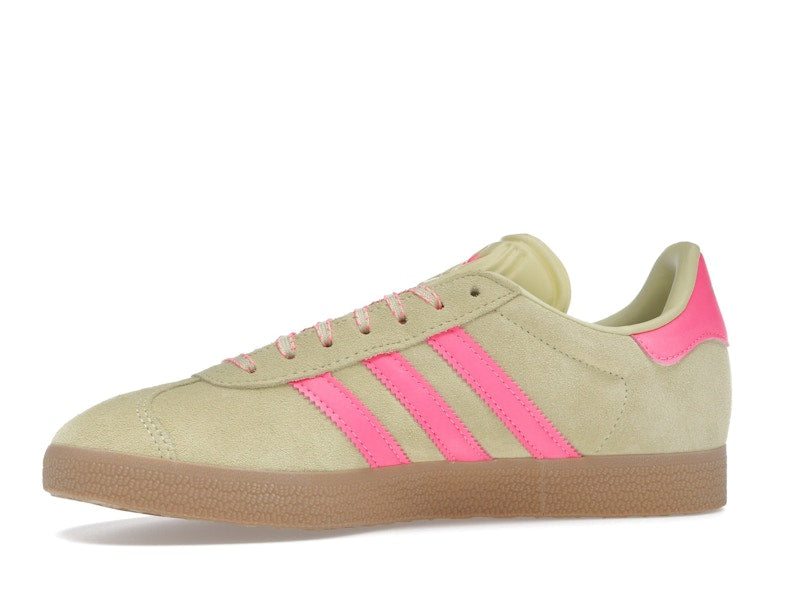 adidas Gazelle Powder Yellow Lucid Pink (Women's)