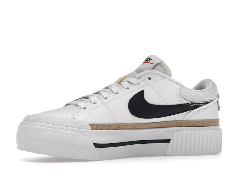 Nike Court Legacy Lift White Black (Women's)