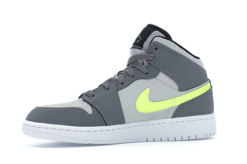 Jordan 1 Mid Gunsmoke Volt (GS)