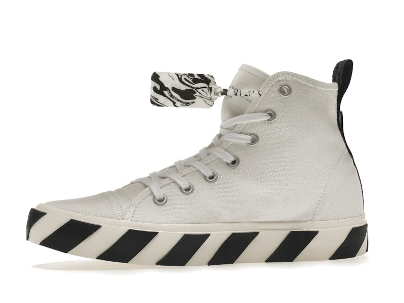 OFF-WHITE Vulcanized Mid Top White Black