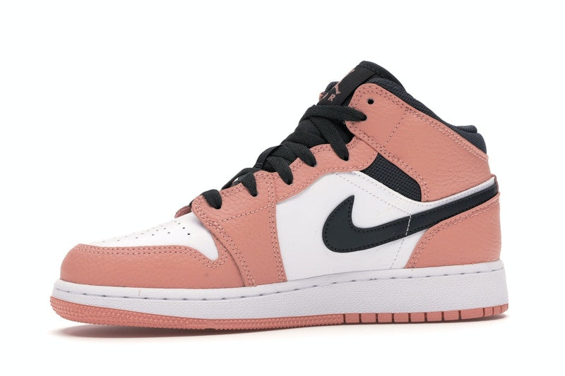 Jordan 1 Mid Pink Quartz (GS)