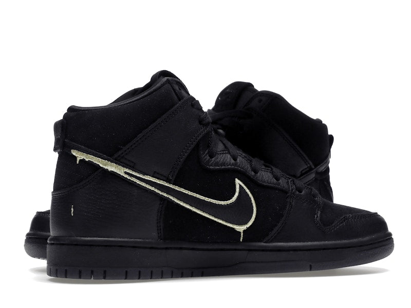 Nike SB Dunk High FAUST Black Gold